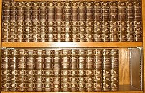 LEATHER Set. WORKS Of THACKERAY. Complete in 32 Massive Volumes. 1/250 on Rag Paper