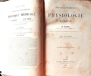 W, Wundt Physiologie Humaine F. Savy éditeur Paris 1872
