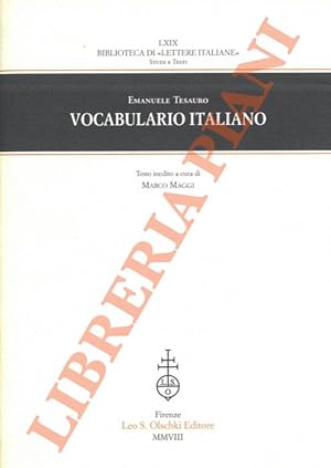 Vocabulario italiano.