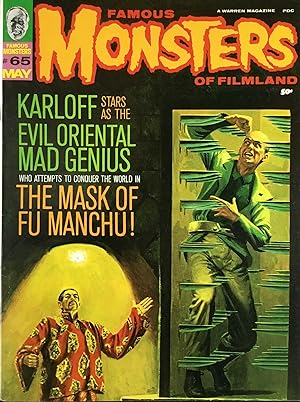 FAMOUS MONSTERS of FILMLAND No. 65 (May 1970) VF/NM