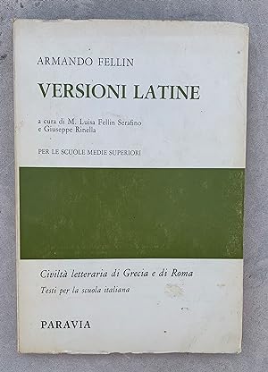 Versioni latine per le Scuole Medie Superiori