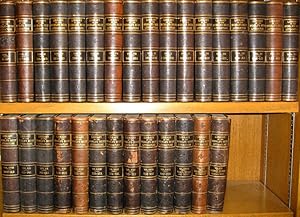 LEATHER Set. LIBRARY of the WORLD'S BEST LITERATURE. Encyclopedia of Literature. Massive set. Com...