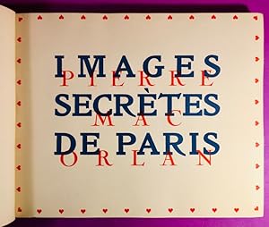 Images secrètes de Paris [Reliure Art-déco]