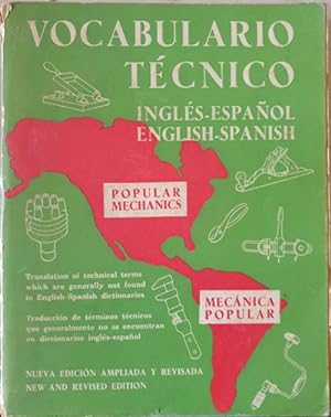 VOCABULARIO TECNICO. INGLES - ESPAÑOL. ENGLISH SPANISH. MECANICA POPULAR.