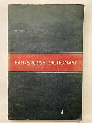 The student's Pali-English dictionary