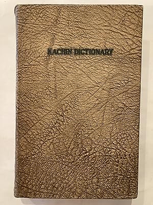 A dictionary of the Kachin language [Kachin-English]