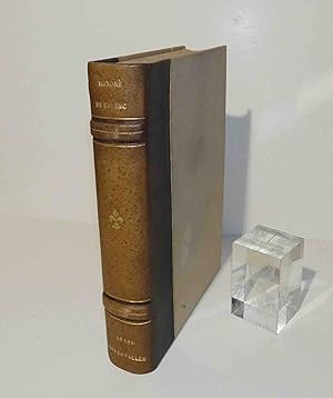 Le lys dans la vallée. Collection Le livre Français. H. Piazza éditeur. Paris. 1927.
