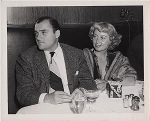 Original photograph of Joan Blondell and Mike Todd