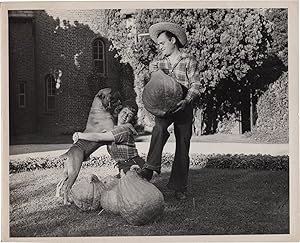 Collection of seven original photograph of Joan Blondell and Mike Todd