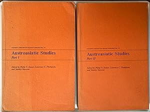 Austroasiatic studies: [papers] (Oceanic linguistics special publication, 13) [2 volume set]