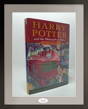 Harry Potter and the Philosopher's Stone - First Hardcover Edition, Eight Printing (double wand e...