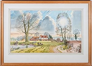 Beaumont - Mid 20th Century Watercolour, The Little Farm