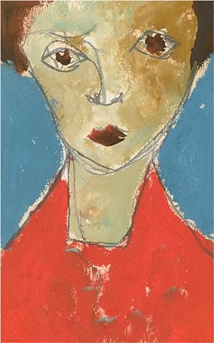 Ben Carrivick - Contemporary Oil, Woman in Red