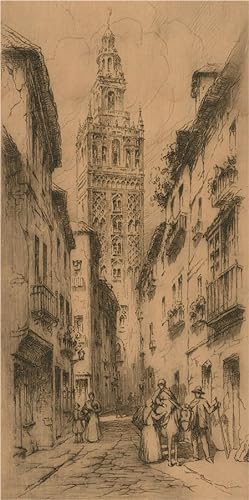 Leonard T. Howells- Trio of Early 20th Century Etchings, Continental Bell Towers