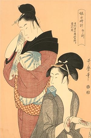 Kitagawa Utamaro (1754â"1806) - Early 19thC Japanese Woodblock, Hour Of The Horse