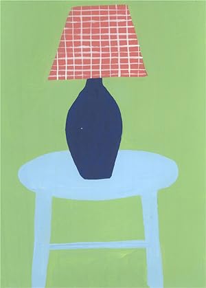 Sian Roberts - Contemporary Gouache, The Table Lamp