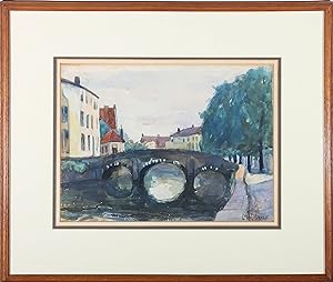 20th Century Watercolour - The Bridge