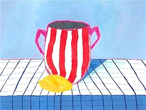 Sian Roberts - Contemporary Gouache, The Red Jug