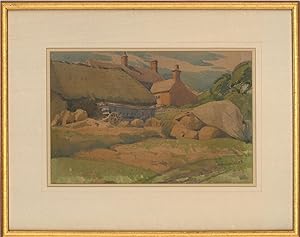 Clarence V. Mackenzie (1889-1949) - Framed Watercolour, The Hay Wagon