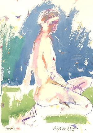 Richard J.S. Young - 2000 Watercolour, Annie