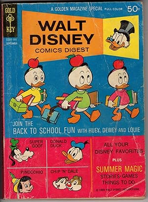 Walt Disney Comics Digest Number 15, September 1969