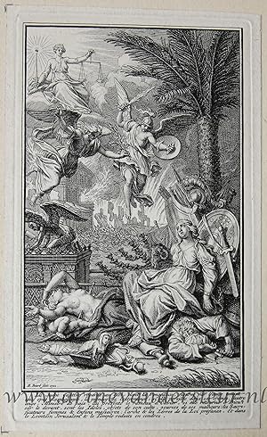 Antique title page | Allegorical composition, published 1722, 1 p.