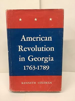 American Revolution in Georgia 1763-1789