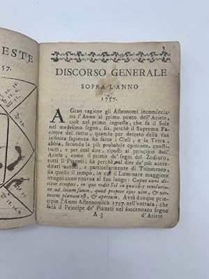 Il novello specolatore. Almanacco moderno per l'anno 1757 calcolato al meridiano di piemonte polo...