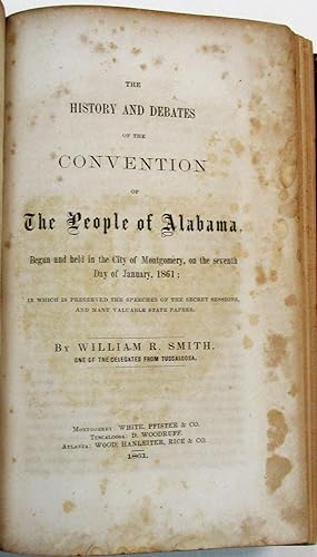 ALABAMA IN CIVIL WAR AND RECONSTRUCTION