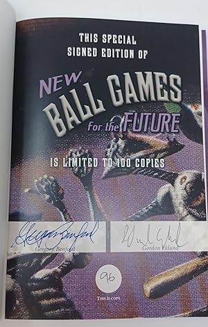 New Ball Games for the Future - signed, limited to 100