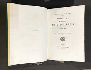 Topographie Historique du Vieux Paris. Région du Louvre et des Tuileries I) [seul, sur 2].