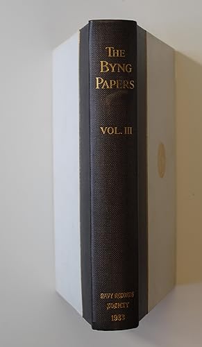 The Byng Papers Vol I. Navy Records Society Vol 67