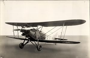 Ansichtskarte / Postkarte Italienisches Militärflugzeug, Schoolvliegtuig Breda Ba 25