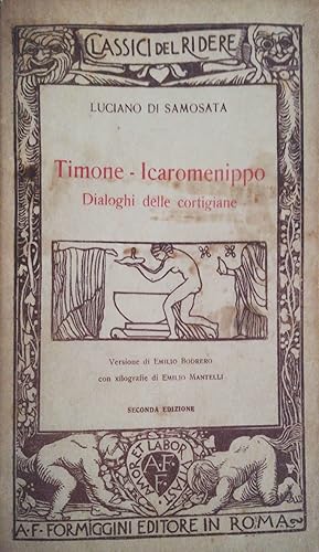 Timone - Icaromenippo. Dialoghi delle cortigiane.