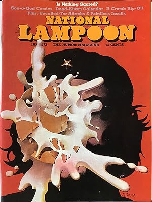 NATIONAL LAMPOON No. 22 (Jan. 1972) NM- "Is Nothing Sacred?"