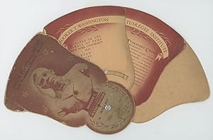 Booker T. Washington, 1856-1915. [Memorial Fan]