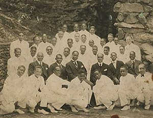 Photograph of African-American Staff at Grove Park Inn, Asheville, North Carolina, c. 1910-1920