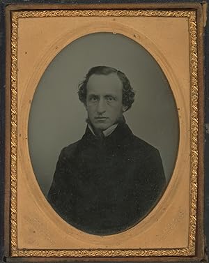 Quarter Plate Ambrotype of an Unidentified Man, c. 1855-56