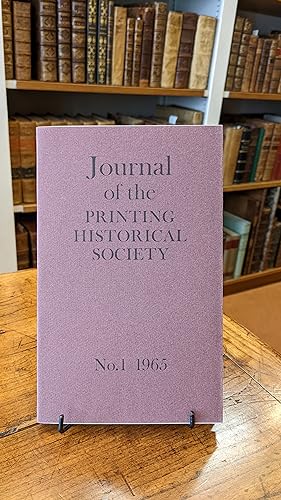 Journal of the Printing Historical Society. vol. 1 (1965)