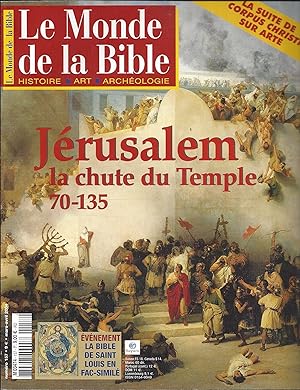 Jérusalem, la chute du Temple (70-135)