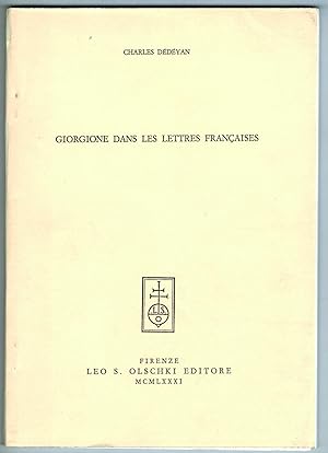 Giorgione dans les lettres françaises.