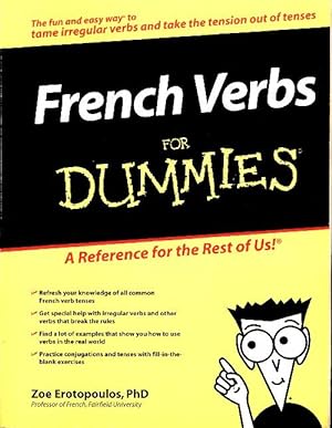 French verbs for dummies - Zoe Erotopoulos