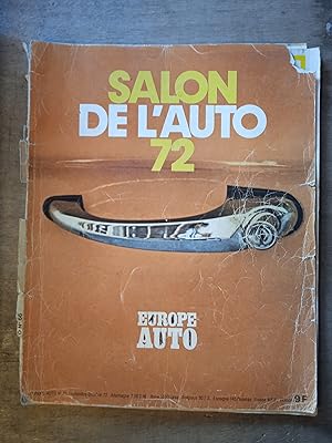 Europe Auto Spécial Salon de l'auto - divers numéros - n°66 salon de l'auto 72 - n°91 salon de l'...