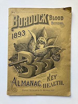 BURDOCK BLOOD BITTERS 1893 ALMANAC AND KEY TO HEALTH