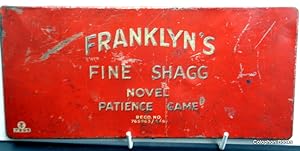 Franklyn's Fine Shagg Novel Patience Game (Cigarette memorabilia). Tin-Plate Children's Game