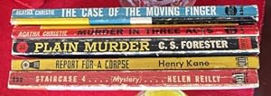 An AFB 5-book mystery multi-pack: The Case of the Moving Finger, Murder in Three Acts, Plain Murd...