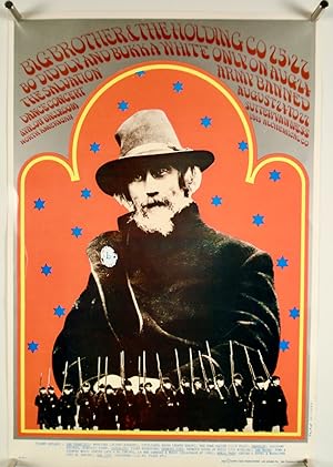 POSTER: BIG BROTHER AND THE HOLDING COMPANY. SAN FRANCISCO. 1967 FIRST PRINTING