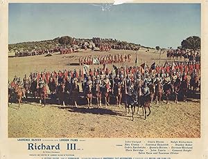 Richard III Horse Battle Shakespeare 1955 Film Lobby Card Faults
