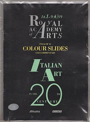 Royal Academy Of Art Italian Painting 12 Old Rare Colour Slides