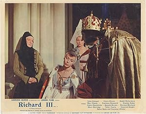 Claire Bloom Richard III 1955 Shakespeare Film Lobby Card